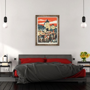 Tablou inramat - Eliza Southwood - Chateau, 70 x 90 cm - Img 3