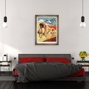 Tablou inramat - Eliza Southwood - La Vuelta, 70 x 90 cm - Img 3