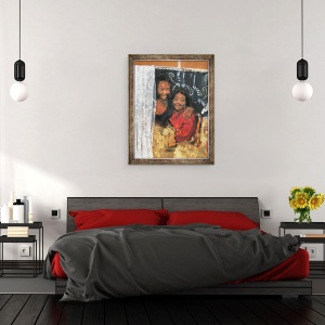 Tablou inramat - Emma Prempeh - Matrilinealitatea I, 70 x 90 cm - Img 3