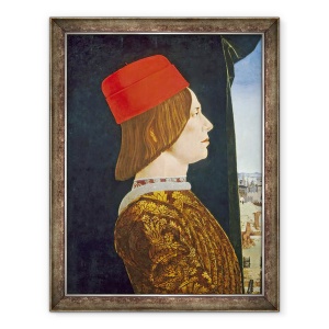 Tablou inramat - Ercole de Roberti - Giovanni II Bentivoglio, 60 x 80 cm