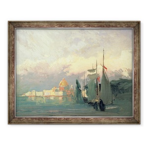 Tablou inramat - Fedor Aleksandrovich Vasiliev - Pe Neva, 70 x 90 cm