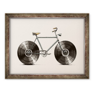 Tablou inramat - Florent Bodart - Velofon, 60 x 80 cm