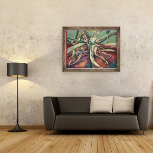 Tablou inramat - Frances Ferdinands - Planta secol, 60 x 80 cm - Img 2