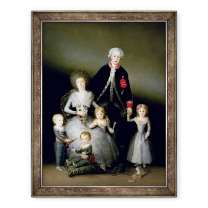 Tablou inramat - Francisco Jose de Goya y Lucientes - Ducele de Osuna si familia sa, 60 x 80 cm