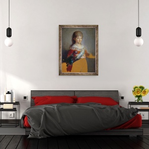 Tablou inramat - Francisco Jose de Goya y Lucientes - Infante Francisco de Paula, 60 x 80 cm - Img 3