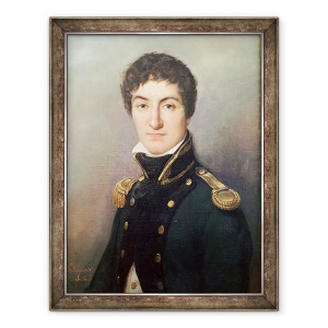 Tablou inramat - Francois Bouchot - Portret De Lazare Nicolas Marguerite Carnot 1753-1823 in 1792, 70 x 90 cm