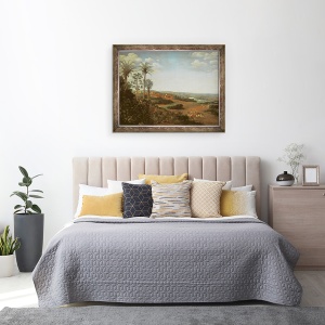 Tablou inramat - Frans Jansz Post - Satul Serinhaem, 60 x 80 cm - Img 3