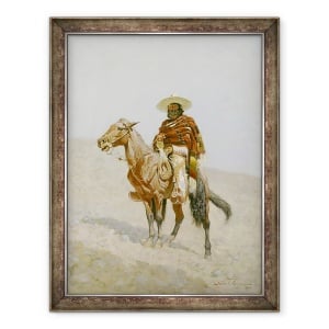 Tablou inramat - Frederic Remington - Un Vaquero mexican, 60 x 80 cm