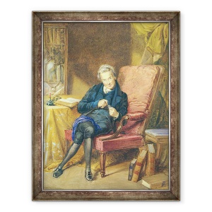 Tablou inramat - George Richmond - Portretul lui William Wilberforce 1759-1833 1833, 60 x 80 cm
