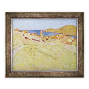 Tablou inramat - Georges Daniel de Monfreid - Peisaj Collioure, 50 x 60 cm