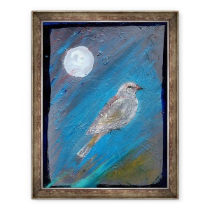 Tablou inramat - Gigi Sudbury - Luna Bird, 2016, 60 x 80 cm