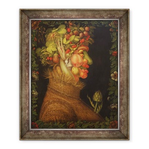 Tablou inramat - Giuseppe Arcimboldo - vara, 50 x 60 cm