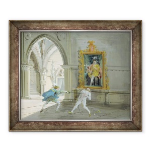Tablou inramat - Giuseppe Bernardino Bison - Don Juan II, 50 x 60 cm