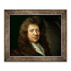 Tablou inramat - Godfrey Kneller - Samuel Pepys 1633-1703 I, 50 x 60 cm
