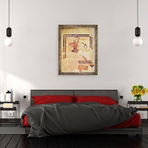 Tablou inramat - Greek - Megakles Targul, 60 x 80 cm - Img 3