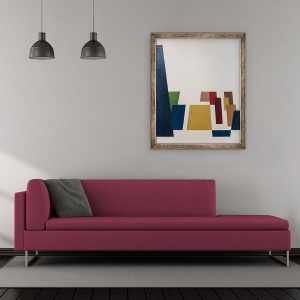Tablou inramat - Guilherme Pontes - Las Meninas Suprematistas, 50 x 60 cm - Img 2