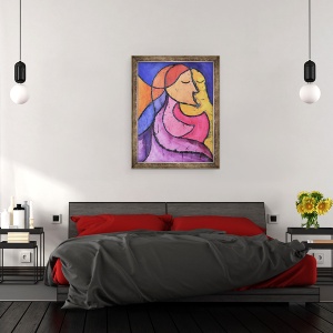 Tablou inramat - Guilherme Pontes - Recunosc ca ai plecat, 60 x 80 cm - Img 3
