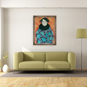 Tablou inramat - Gustav Klimt - Portret De Johanna Staude, 60 x 80 cm - Img 2