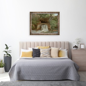 Tablou inramat - Gustave Courbet - Marele Podul, 60 x 80 cm - Img 3