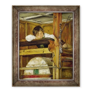 Tablou inramat - Hans Speckter - Peste Cuptor, 50 x 60 cm