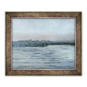 Tablou inramat - Heinrich Wilhelm Truebner - Chiemsee, 50 x 60 cm