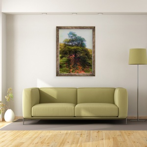 Tablou inramat - Helen White - Conectat mai sus ca mai jos, 2020, 60 x 80 cm - Img 2