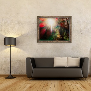 Tablou inramat - Helen White - Floarea Vietii, 2020, 60 x 80 cm - Img 2