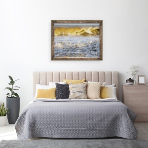 Tablou inramat - Helen White - Rolling In, 2018, 60 x 80 cm - Img 3