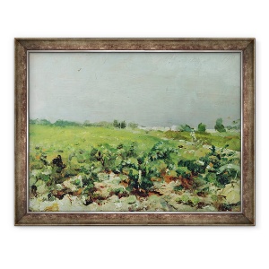 Tablou inramat - Henri de Toulouse-Lautrec - Celeyran, Vedere de Podgorie, 60 x 80 cm