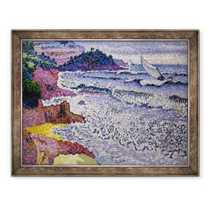 Tablou inramat - Henri-Edmond Cross - Marea Undulatoare, 70 x 90 cm