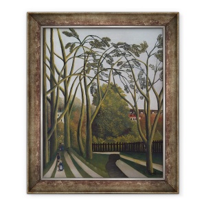 Tablou inramat - Henri J.F. Rousseau - Bancile Bièvre langa Bicêtre, 50 x 60 cm