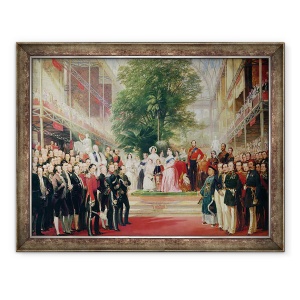 Tablou inramat - Henry Courtney Selous - Deschiderea Marii Expozitii, 70 x 90 cm