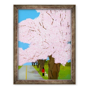 Tablou inramat - Hiroyuki Izutsu - ciresi, 60 x 80 cm