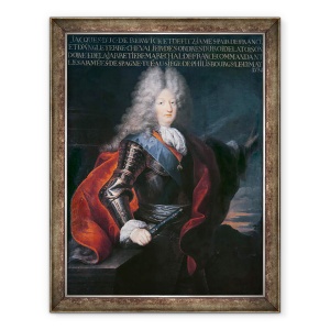 Tablou inramat - Hyacinthe Francois Rigaud - James Stuart Fitzjames 1670-1734 Primul Duce de Berwick, 60 x 80 cm