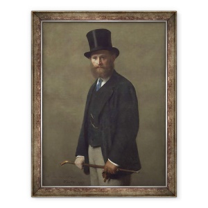 Tablou inramat - Ignace Henri Jean Fantin-Latour - Édouard Manet, 60 x 80 cm