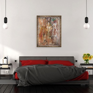Tablou inramat - Ikahl Beckford - Suflete Atot, 70 x 90 cm - Img 3