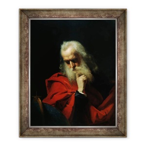 Tablou inramat - Ivan Petrovich Keler-Viliandi - Galileo Galilei 1564-1642 1858, 70 x 85 cm