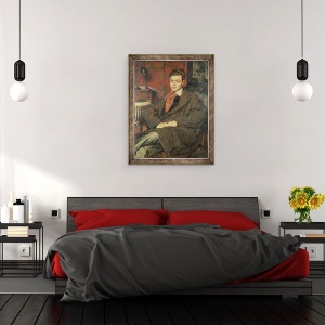 Tablou inramat - Jacques-Emile Blanche - Rene Crevel 1900-35, 60 x 80 cm - Img 3