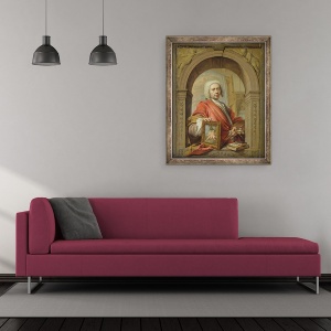 Tablou inramat - Jacques Ignatius de Roore - Autoportret, 50 x 60 cm - Img 2