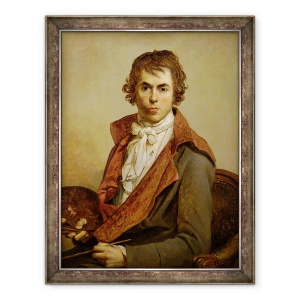 Tablou inramat - Jacques Louis David - Autoportret, 70 x 90 cm