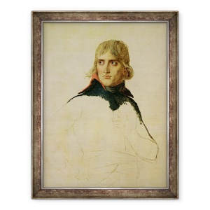 Tablou inramat - Jacques Louis David - Portret neterminat al generalului Bonaparte 1769-1821 c.1797-98, 70 x 90 cm