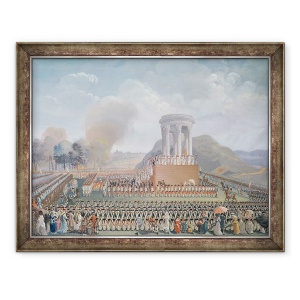 Tablou inramat - Jean Alexis Cornu - Festivalul Federatiei, 60 x 80 cm