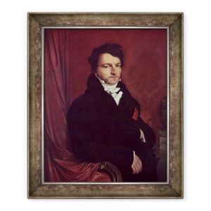 Tablou inramat - Jean Auguste Dominique Ingres - Monsieur de Norvins 1769-1854, 50 x 60 cm