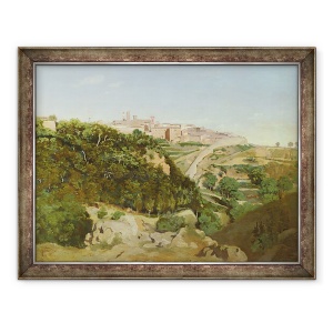 Tablou inramat - Jean Baptiste Camille Corot - Volterra, 60 x 80 cm