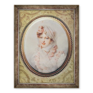 Tablou inramat - Jean-Baptiste Isabey - imparateasa Marie-Louise de Habsbourg-Lorena, 60 x 80 cm