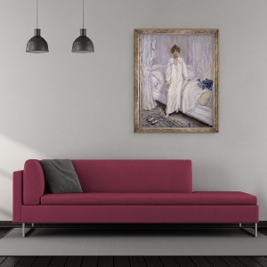 Tablou inramat - Jean Francois Raffaelli - Le Reveil, 50 x 60 cm - Img 2