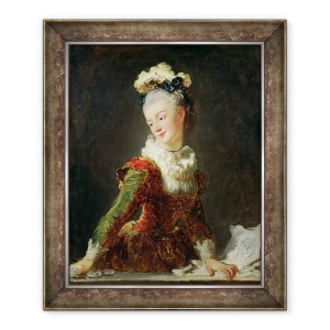 Tablou inramat - Jean-Honore Fragonard - Marie-Madeleine Guimard 1743-1816, 50 x 60 cm