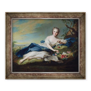 Tablou inramat - Jean-Marc Nattier - Portret De Henriette de France, 70 x 85 cm