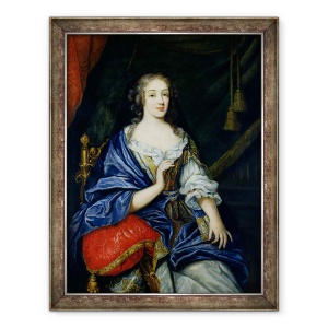 Tablou inramat - Jean Nocret - Portret De Francoise-Louise de la Baume le Blanc 1644-1710 Duchesse de Vaujour, 70 x 90 cm