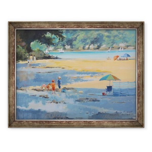 Tablou inramat - Jennifer Wright - Millbay Boys in rosu, 60 x 80 cm